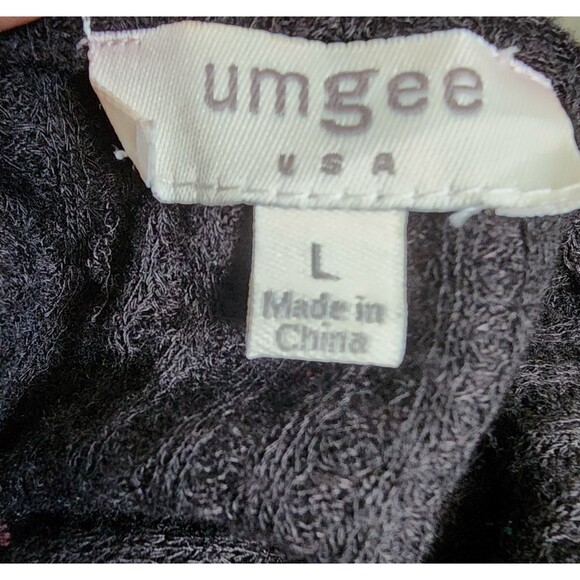 UMGEE Embroidered Open Front Waffle Material Cardigan Size Large Boho - Picture 7 of 8